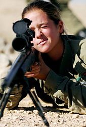 Женщины служат в спецназе Израиля наравне с мужчинами