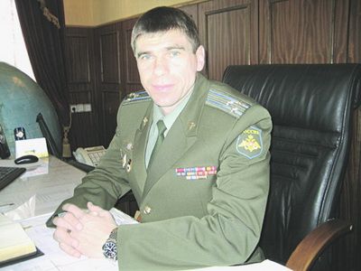 Полковник Анатолий Концевой родился в 1968 году в Гомельской области