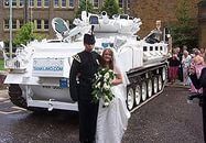 свадьба в военном стиле
